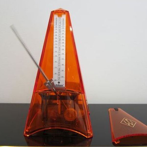 Механический метроном WITTNER Tower Line Orange