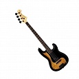 Бас-гитара TENSON California PJ Deluxe Vintage Burst купить в интернет магазине