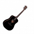 Акустическая гитара LAG GLA T100D-BLK купить в интернет магазине