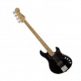 Бас-гитара FENDER Squier Deluxe Demention Bass (MN) BLK купить в интернет магазине
