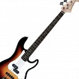 Бас-гитара TENSON California PJ Standard 3-tone Sunburst купить в интернет магазине