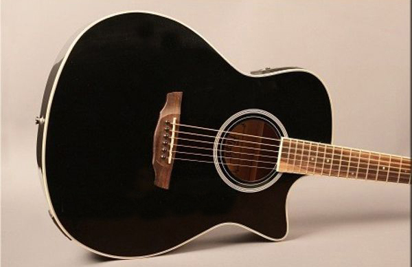 Электроакустическая гитара FLIGHT AG-210 CEQ BK купить в интернет магазине