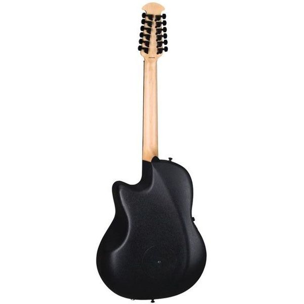 Электроакустическая гитара OVATION 2058TX-5 Elite T Deep Contour Cutaway 12-string Black Textured купить в интернет магазине