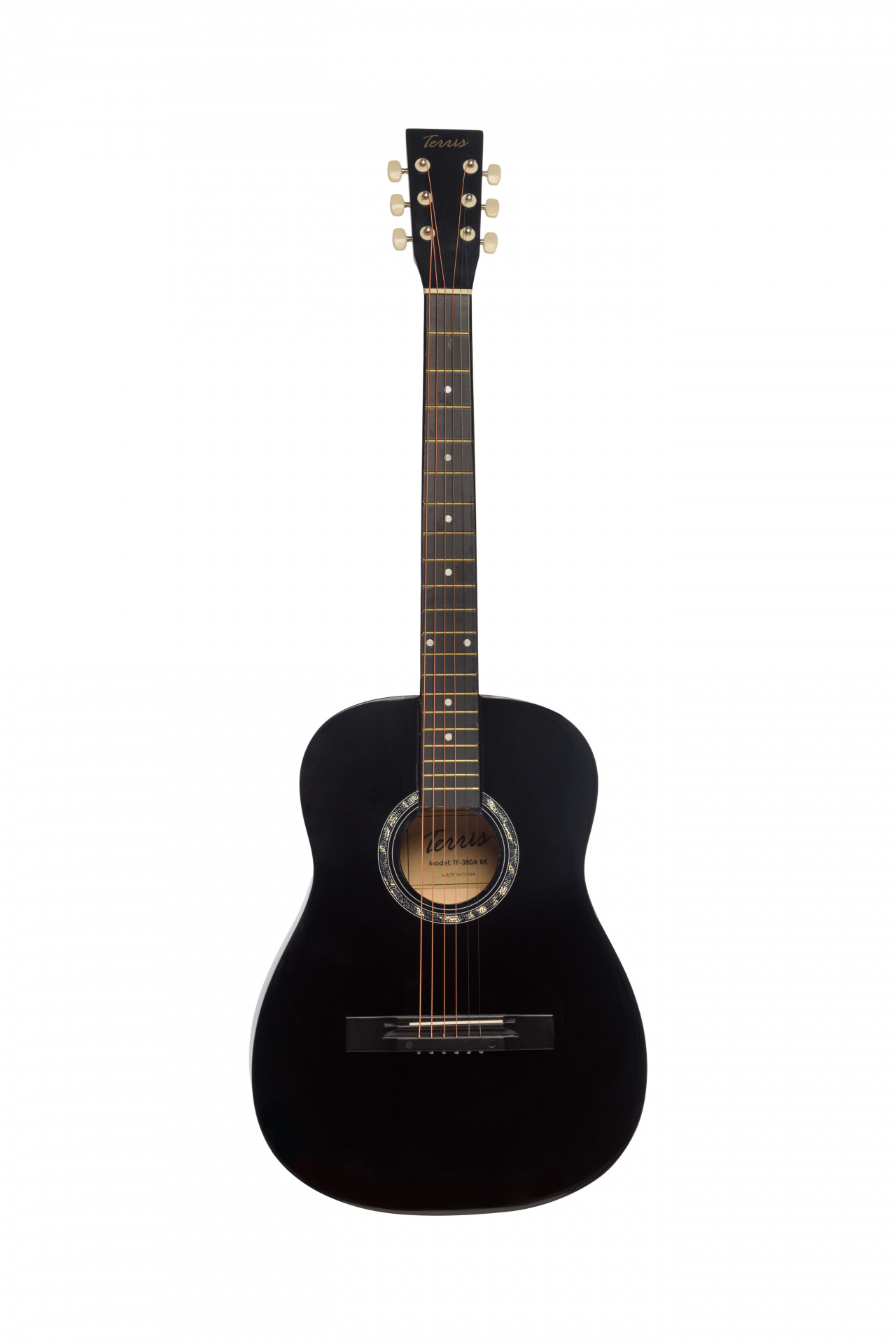 Акустическая гитара Terris TF-380A BK купить в интернет магазине