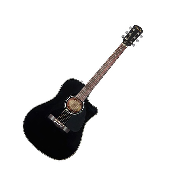 Электроакустическая гитара FENDER DG-60CE Dreadnought Black Fishman MiniQ Preamp купить в интернет магазине