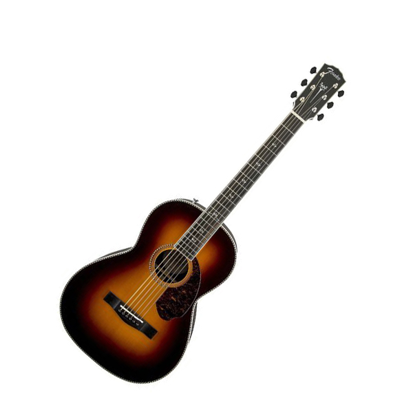 Электроакустическая гитара FENDER PM-2 Deluxe Parlor Vintage Sunburst купить в интернет магазине