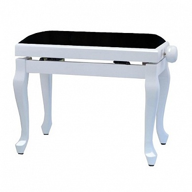 Купить Банкетка для фортепиано GEWA Piano Bench Deluxe Classic White Matt в интернет магазине