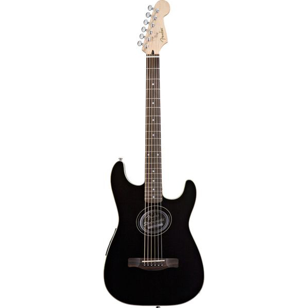 Электроакустическая гитара FENDER Stratacoustic Black V2 купить в интернет магазине