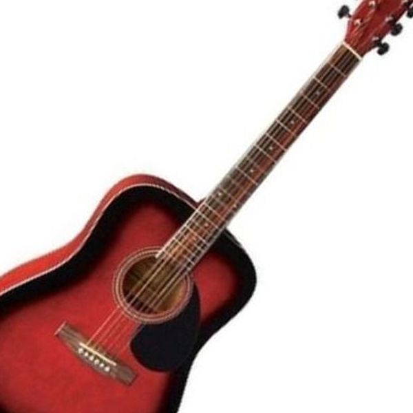 Акустическая гитара VGS D10 Dreadnought Redburst купить в интернет магазине