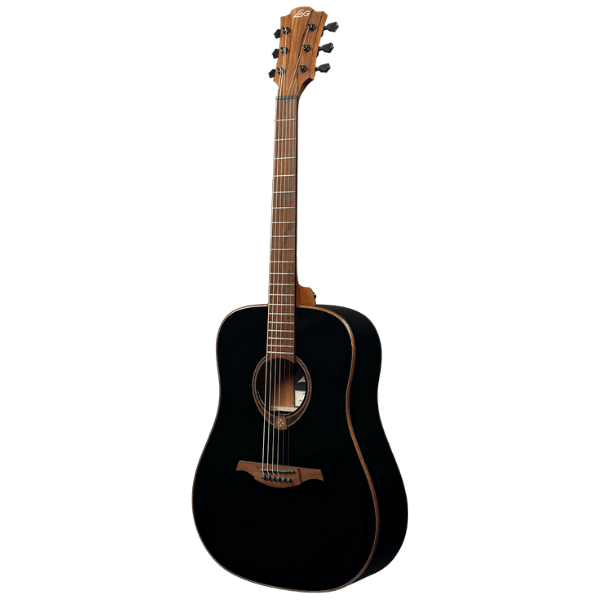 Акустическая гитара LAG T-118D BLK дредноут купить в интернет магазине