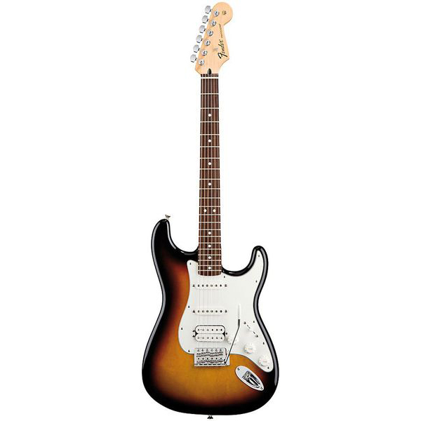 Электрогитара FENDER Standard Stratocaster HSS MN Brown Sunburst купить в интернет магазине
