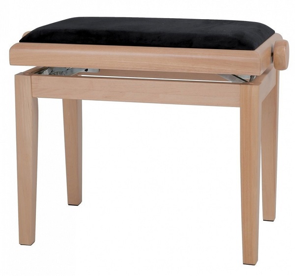 Купить Банкетка для фортепиано GEWA Piano bench Deluxe Natur Matt в интернет магазине