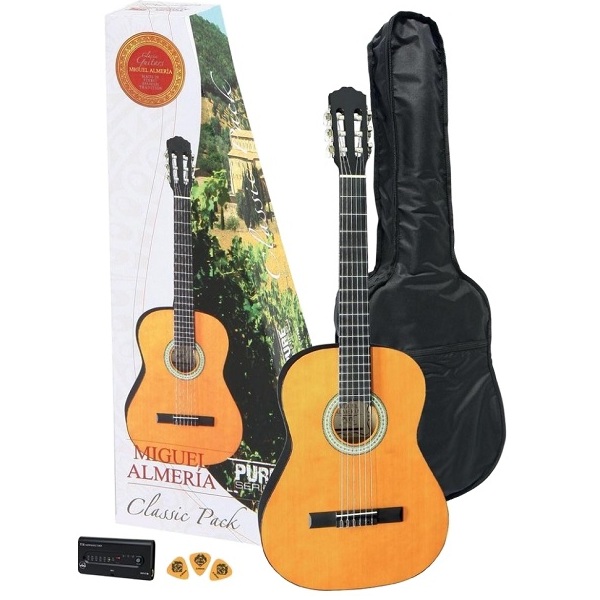 Классическая гитара Tenson Classic Player Pack Natural 4/4 купить в интернет магазине