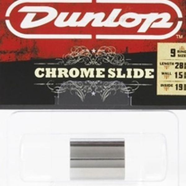 Слайд DUNLOP 221 Chromed Steel Medium Medium Knuckle купить в интернет магазине