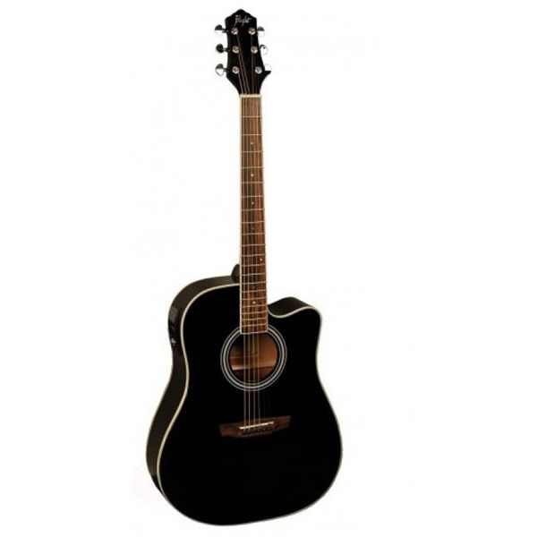 Электроакустическая гитара FLIGHT AD-200 CEQ BK купить в интернет магазине