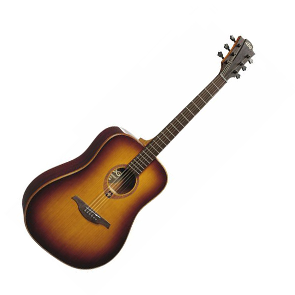 Акустическая гитара LAG T100D-BRS купить в интернет магазине