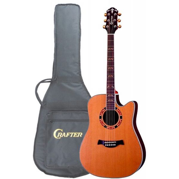 Электроакустическая гитара CRAFTER DE-18/N купить в интернет магазине