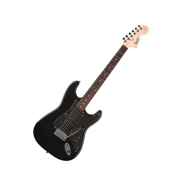Электрогитара FENDER Squier Affinity Fat Stratocaster HSS RW Montego Black купить в интернет магазине