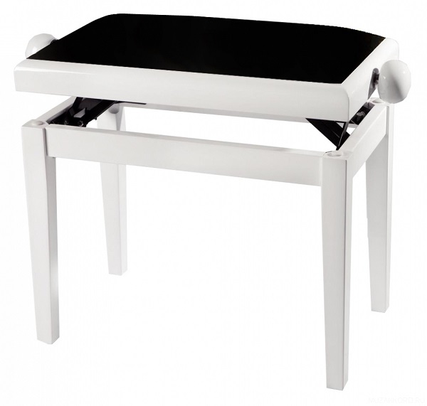 Купить Банкетка для фортепиано GEWA Piano Bench Deluxe White Matt в интернет магазине