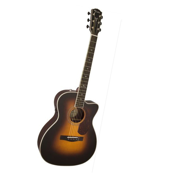 Электроакустическая гитара FENDER PM-3 Deluxe Triple-0 Vintage Sunburst купить в интернет магазине
