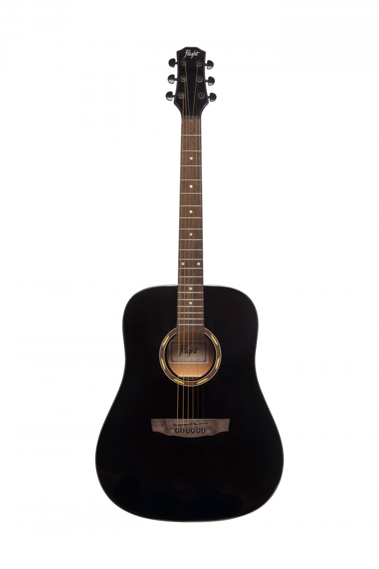 Акустическая гитара Flight D-130 BK купить в интернет магазине