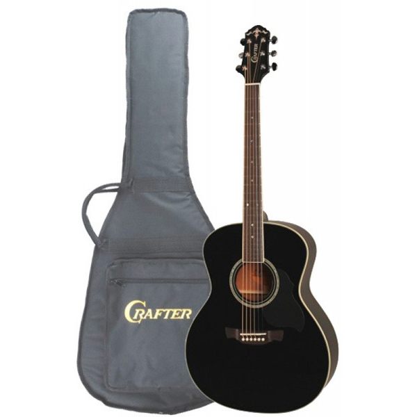 Акустическая гитара CRAFTER GA-8 BK купить в интернет магазине