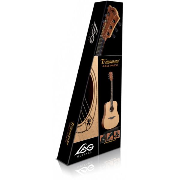 Акустическая гитара LAG T44D-Packex купить в интернет магазине