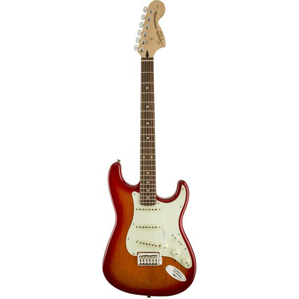 Электрогитара FENDER Squier Standard Stratocaster RW Cherry Sunburst купить в интернет магазине