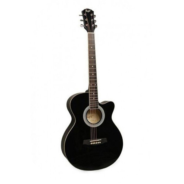 Фолк гитара FLIGHT F 130 BK купить в интернет магазине