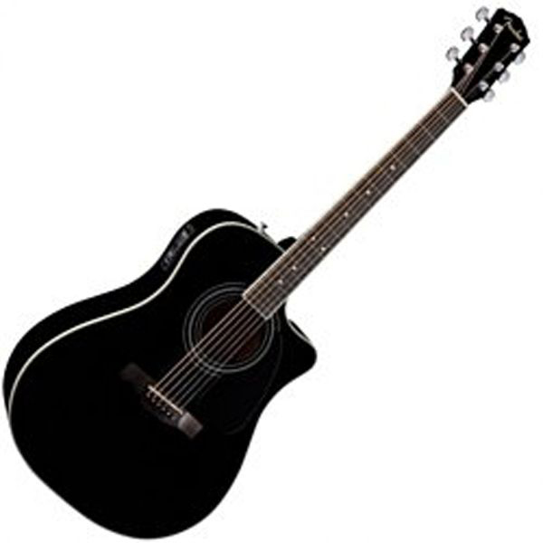 Электроакустическая гитара FENDER CD-140SCE Dreadnought Black купить в интернет магазине