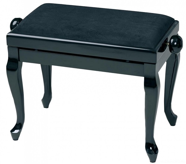 Купить Банкетка для фортепиано GEWA Piano Bench Deluxe Classic Black Highgloss в интернет магазине