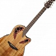 Электроакустическая гитара OVATION CE44P-FKOA Celebrity Elite Plus Mid Cutaway Natural Figured Koa купить в интернет магазине