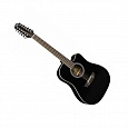 Электроакустическая гитара FLIGHT D-200/12 BK CEQ купить в интернет магазине