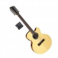 Электроакустическая 12-струнная гитара VGS B-40-12 CE Bayou Natural Satin купить в интернет магазине