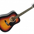 Акустическая гитара FENDER SQUIER SA-105 Sunburst купить в интернет магазине