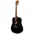 Акустическая гитара LAG T-118D BLK дредноут купить в интернет магазине