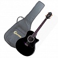 Электроакустическая гитара CRAFTER GAE-8/BK купить в интернет магазине