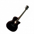 Электроакустическая гитара LAG T100ASCE-BLK купить в интернет магазине