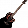 Электроакустическая гитара OVATION CE44-5 Celebrity Elite Mid Cutaway Black купить в интернет магазине