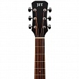 Электроакустическая гитара JET JDE-255 BKS купить в интернет магазине